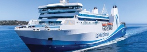 Le ferry Kalliste en liaison entre L’Île-Rousse et Toulon