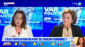 Josée Massi évoque l’électrification des quais du port à l’été 2025