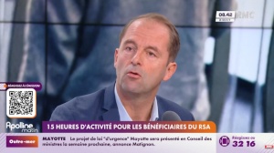 Thibaut Guilluy explique la réforme du RSA sur Apolline Matin